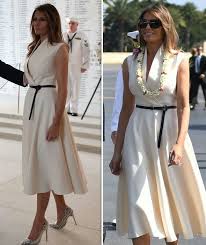 Absolutely Stunning Trump Fashion Melania Trump Dress Milania Trump Style