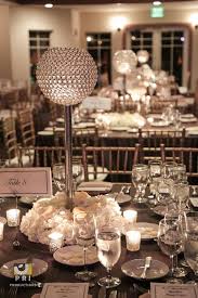 Crystal Globe Centerpiece White Weddings Decorations Rustic Table Centerpieces Centerpiece Decorations