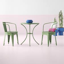 $20.00 coupon applied at checkout. Hashtag Home Auden Outdoor 3 Piece Bistro Set Reviews Wayfair Bistro Set 3 Piece Bistro Set Patio Dining Set
