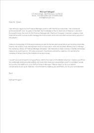 Under the limited supervision of the chief financial officer, a financial manager is responsible for the adoption, utilization, and optimization of financial & business systems. Kostenloses Finance Manager Job Application Letter