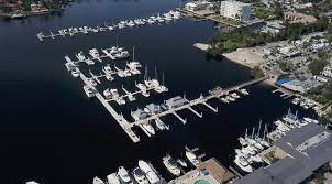 We also installed a pwc lift. City Dock Waterfront Naples Florida