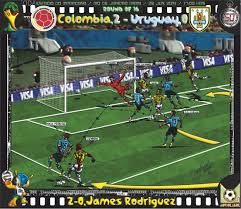 En toda su trayectoria deportiva, leo messi ya más de 600 goles en partidos oficiales hasta la fecha. Fifa World Cup Brazil 2014 Colombia 2 Uruguay 0 James Rodriguez 2 0 Min 50 Lionel Messi Brasil Futbol