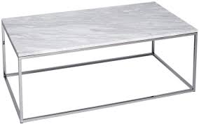 Buy rectangle coffee tables tables and get the best deals at the lowest prices on ebay! Westminster White Marble And Stainless Steel Rectangular Coffee Table Cfs Furniture Uk