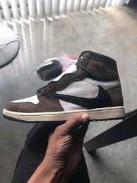 Travis Scott Air Jordan 1 Retro High Og Mocha Scott Basketballshoes Air Jordans Jordan 1 Jordan 1 Retro High