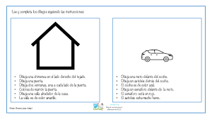 Los mejores juegos infantiles a tu alcance. Completamos Dibujos A Partir De Instrucciones Aula Pt