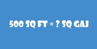 Area = 15 cu ft ÷ 3 ft. 500 Square Feet Equal To How Square Gaj Simple Converter