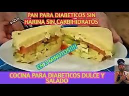 Como Hacer Pan Para Diabeticos Sin Harina Sin Sin Carbohidratos En Tres Minutos You Comida Para Diabeticos Recetas Dulces Y Salados Pan Para Diabeticos