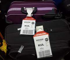 Steps for self bag tag: Airasia S Home Tag Goes Live Economy Traveller