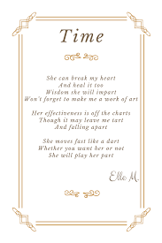 Time Poem By Elle M Redrosesnthorns Com Poem Time Timing Poetry Rhyme Rhymes Heart Heartbroken Heal Healing Wisd Time Poem Rhyming Poems My Poetry