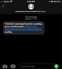 Here's where we describe your consent to receive texts from us and your representations regarding texts we send to others. Cash App Transfer Text Message Scam Apple Community