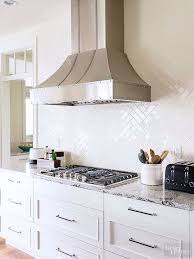 Love The Subway Tiles In A Herringbone Pattern For Backsplash Home Kitchens Kitchen Inspirations Kitchen Remodel