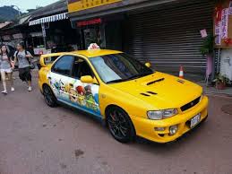 wrx gc8 taxi in taiwan wrx toy car car