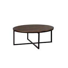 You can experience this with square or choose your coffee table based on the theme and aesthetic design of your room. 42 Arcadia Acacia Wood Round Coffee Table Dark Brown Alaterre Furniture Target
