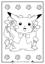 Verdien snel en makkelijk geld door hard te werken. 60 Pikachu Kleurplaten Kleurplaat Pokemon