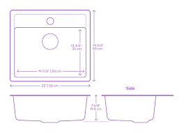 Choose from our huge range of stainless. Kitchen Sinks Dimensions Drawings Dimensions Com