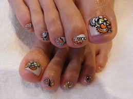 Mixed dried flowers 3d nail art diy nails decoration flower tips accessories diy. Nail Art Design Ideas Collection Stylish Pedicure Nail Art Designs For Summer