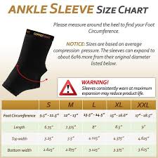 Copper Compression Ankle Sleeve
