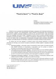 Hotarare nr 585 din 13 iunie 2002 actualizata. Seminar Need To Know Vs Need To Share 481794 Graduo
