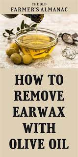 Earwax Removal With Olive Oil Natural Ear Wax Removal Ear Cleaning Wax Clean Ear Wax Out
