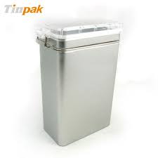 Cocoa Powders Boxes Rectangular Custom Tins With Plastic Lid And Clasp It Is The Great Packaging Solution For Your Vintage Tea Tins Tea Tin Boxes Tin Candles