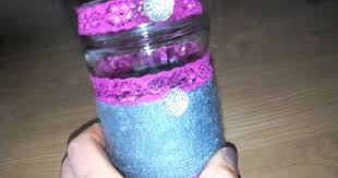 Kendin Yap Diy Kavanoz Susleme Mumluk Fircalik Kalemlik Youtube Kavanozlar Mumluklar Kalemlik