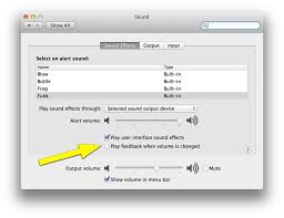 Résultat de recherche d'images pour "OS X sound system preferences"