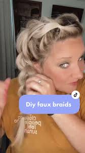Faux braids! ☀️#fauxbraids #hairtransformation #hairstyles #braidstutorial  #easyhairstyletutorial #lazybraid #HoldMyMilk #InTheHeightsChallenge