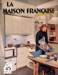 Cuisine Placard Vintage Installee Par Pierre Guariche Parue En Couverture De La Maison Francaise N 45 De 1951 Home Home Decor Kitchen