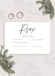 Check spelling or type a new query. Download Printable Simple Minimalist Wedding Rsvp Card Pdf