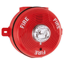System Sensor Pc2rk 2 Wire Horn Strobe Ceiling Mount Standard Candela Red Outdoor