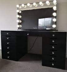 Custom Hollywood Glamour Vanity Station Espejo Iluminado Con Image 1 Beauty Room Vanity Beautiful Dorm Room Dressing Room Design