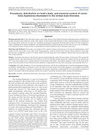 But the camel said humph ! only. Pdf Prevalence Distribution On Host S Body And Chemical Control Of Camel Ticks Hyalomma Dromedarii In The United Arab Emirates