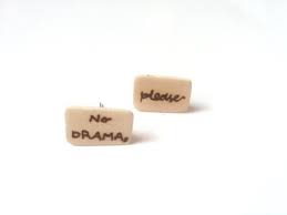 Simple Wooden Stud Rectangular Big Earrings No Drama Please Etsy Jewelry Quotes Big Earrings Minimalist Earrings