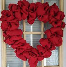 I have provided excellent diy valentines day wreath ideas below and i genuinely think that they will help you. Amazon Com Valentines Day Wreath Red Burlap Wreath Heart Wreath Wedding Wreath Rustic Wreath Outdoor Wreath Front Door Wreath Diy Wreath Plain Wreath Spring Wreath Winter Wreath Handmade