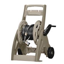 Suncast 175 Ft Hose Reel Mobile Cart Cpljnf17524 The Home Depot Garden Hose Reel Hose Reel Suncast Hose Reel