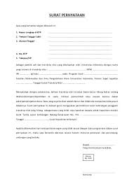 Demikian surat tanda terima ijazah ini dibuat. Top Pdf Surat Pernyataan Memvalidasi Transkrip Nilai 123dok Com
