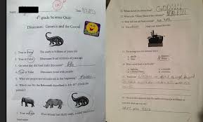A plant is an example of a producer. Controversy Over 4th Grade Science Quiz Set By Creationist School That Rewards Kids For Saying False To Dinosaurs Existed And Instructs Them To Say Were You There If Anyone Disagrees Daily