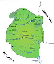 Autonomy for the swazis of southern africa was guaranteed by the british in the late. Swasiland Geografie Und Landkarte Lander Swasiland Goruma
