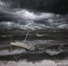 Concept Stock Photo Of A Small Sailboat Being Violently Tossed About In The Waves In An Ocean Storm And In Danger Of Sinking Ocean Storm Sea Storm Stormy Sea