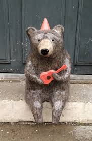 Nathalie Choux Chantons Sous La Pluie Poupees Artistiques Art D Ours Sous La Pluie