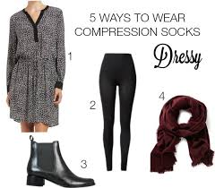 5 Ways To Wear Compression Socks For Travel On Long Haul Flights Compression Clothing Compression Socks Womens Compression Socks