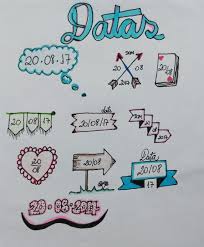 Datas Para Cadernos E Bullet Journal Bullet Journal School Ideias Para Cadernos Desenho De Letras A Mao