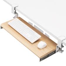 Or a gutted out old hammond (which it might actually be). Victmao Keyboard Tray In Large Size Steady Slide Keyboard Stand Slide Out Platform With Sturdy C Clamp Mount System No Screw Into Desk Perfect For Office Desk Accessories Workspace Organizers Platforms Stands