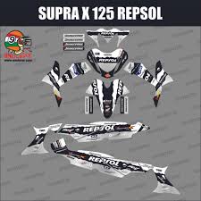 Striping lis bodi & stiker body supra x 125 2010 hitam fullrp35.000: 16 Populer Stiker Motor Honda Supra X 125 Stiker Mobil