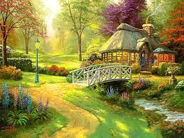 Beautiful English Cottage Wallpapers Amazing Photos Background Artwork 1024 Landscape Wallpaper Desktop Wallpaper Art Wallpaper For Computer Backgrounds