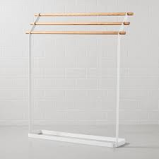 No worries—standing towel racks allow you to store your linens and get back your security. Yamazaki Standing Bath Towel Hanger