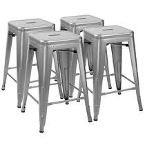 4.6 out of 5 stars. Metal Bar Stools Counter Stools You Ll Love In 2021 Wayfair