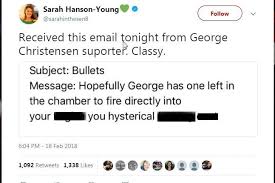 But he missed some important qualifications. George Christensen Refuses To Apologise For Greenie Punks Gun Photo Abc News