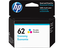 Hp 62 Economy Tri Color Original Ink Cartridge 1vv42an