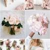 Choose from the many shades of pink bouquets for your wedding flowers. 1